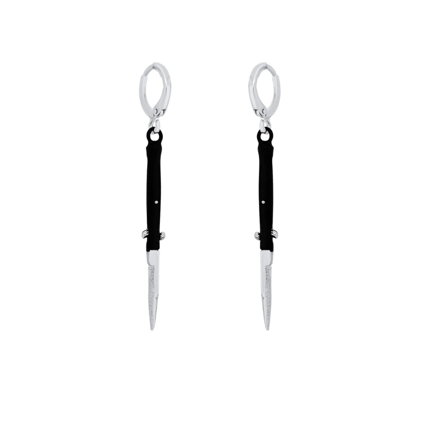 BRINCO CANIVETE ITALIANO - ARGOLA 1,5CM - PRATEADO