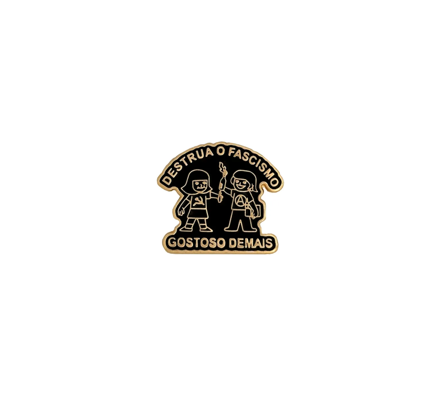 PIN - GOSTOSO DEMAIS - DOURADO