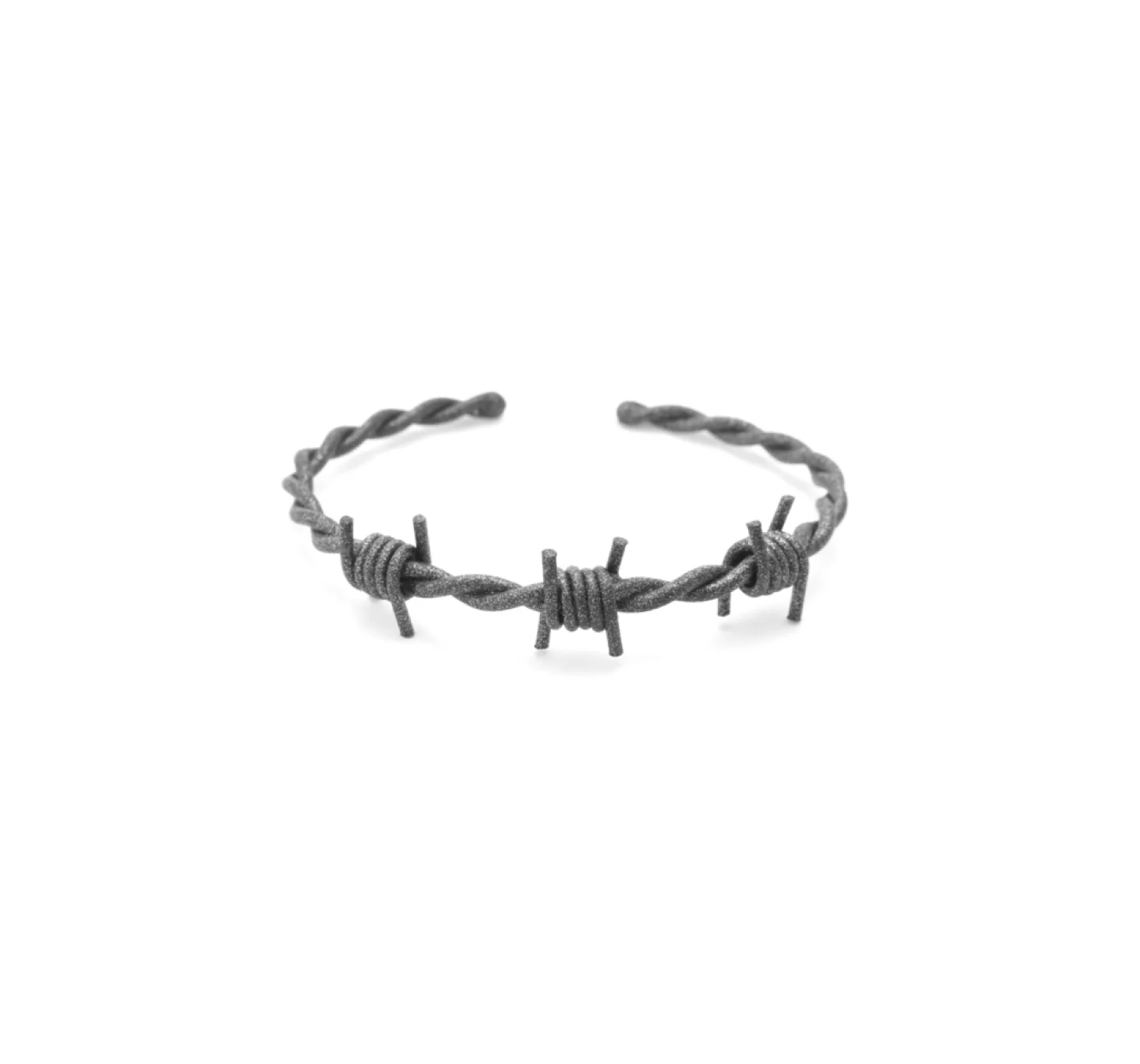 BRACELETE ARAME FARPADO 3 FARPAS - BLACK GALAXY