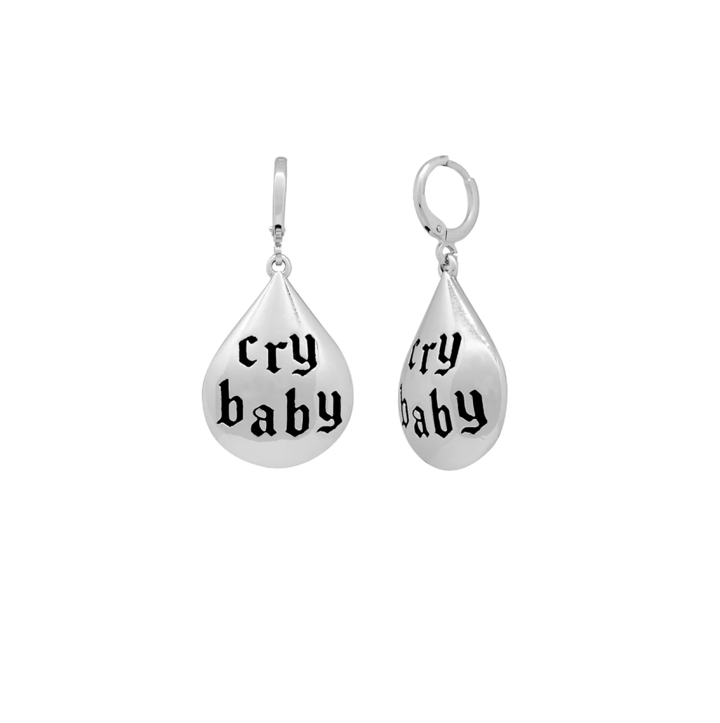BRINCO CRY BABY - PRATEADO