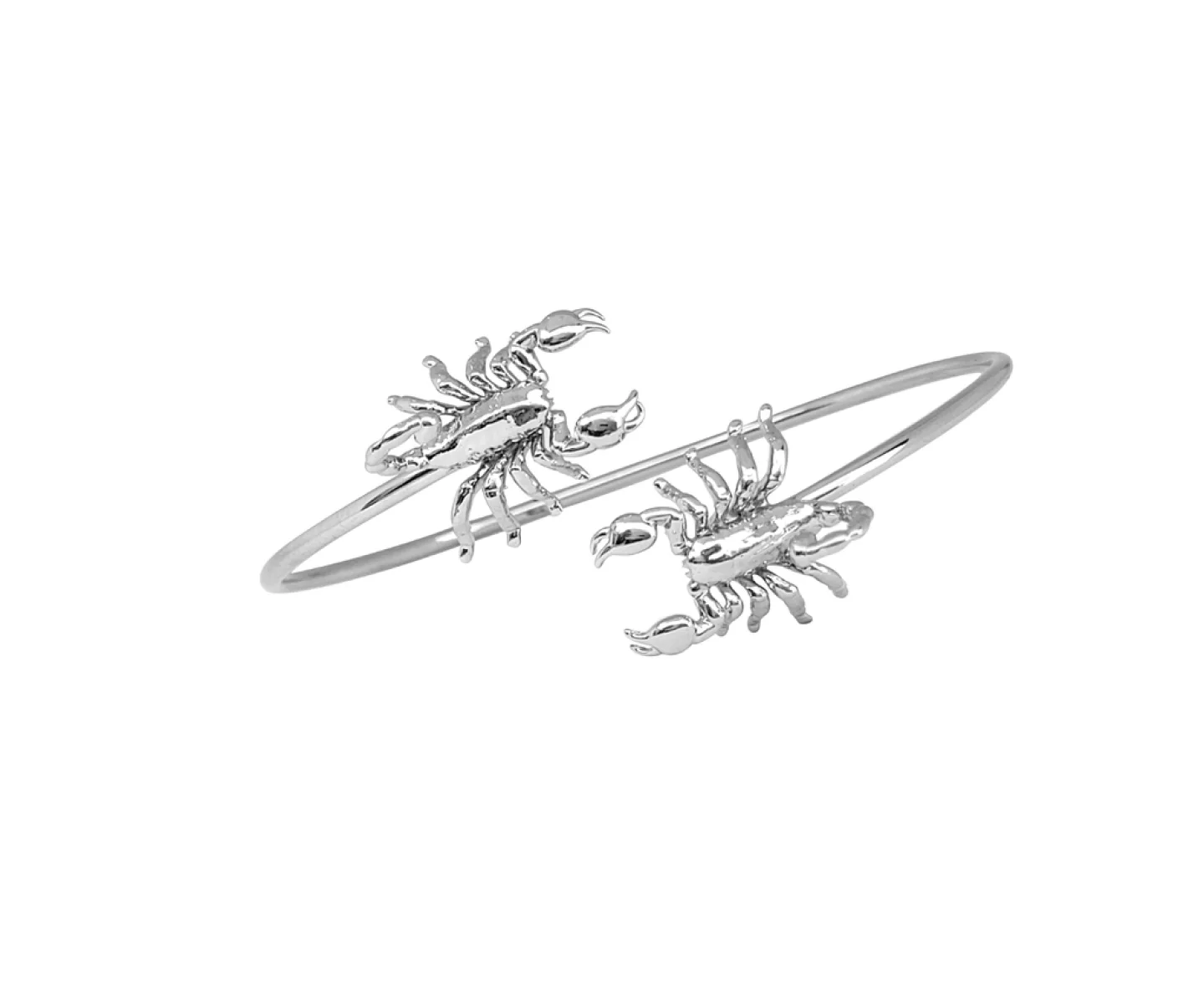 BRACELETE ESCORPIÕES - PRATEADO