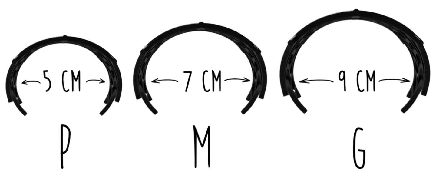 BRACELETE TEIA CORAÇÃO - PRATEADO Tamanho:P