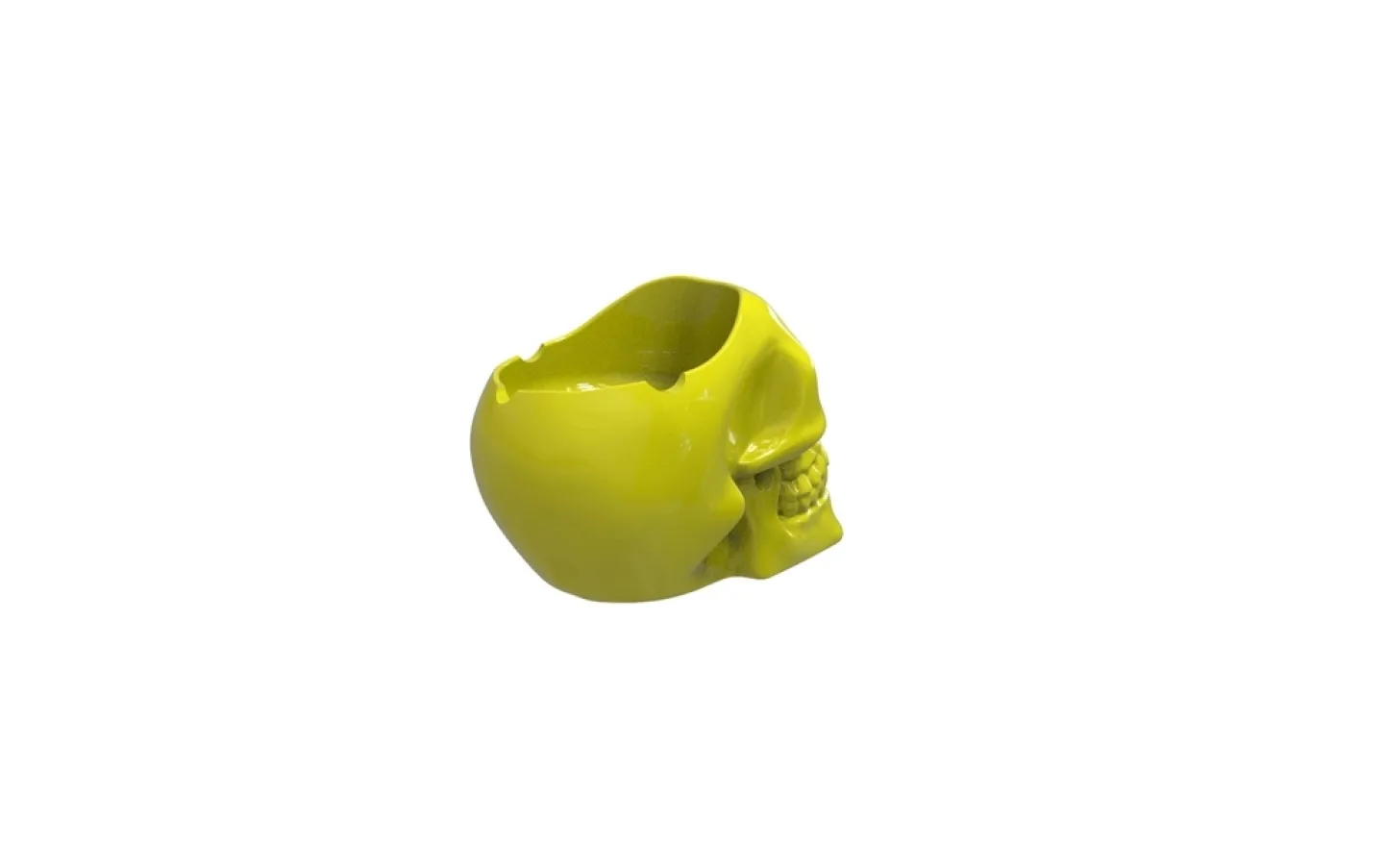 CINZEIRO SKULL - AMARELO ROYAL
