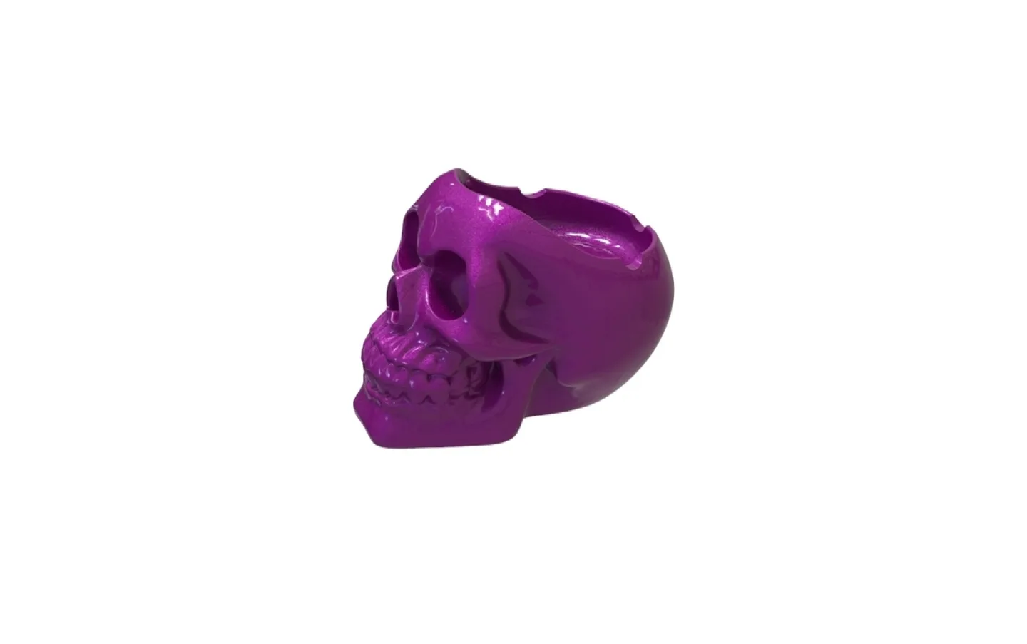 CINZEIRO SKULL - PUPLE GLITTER