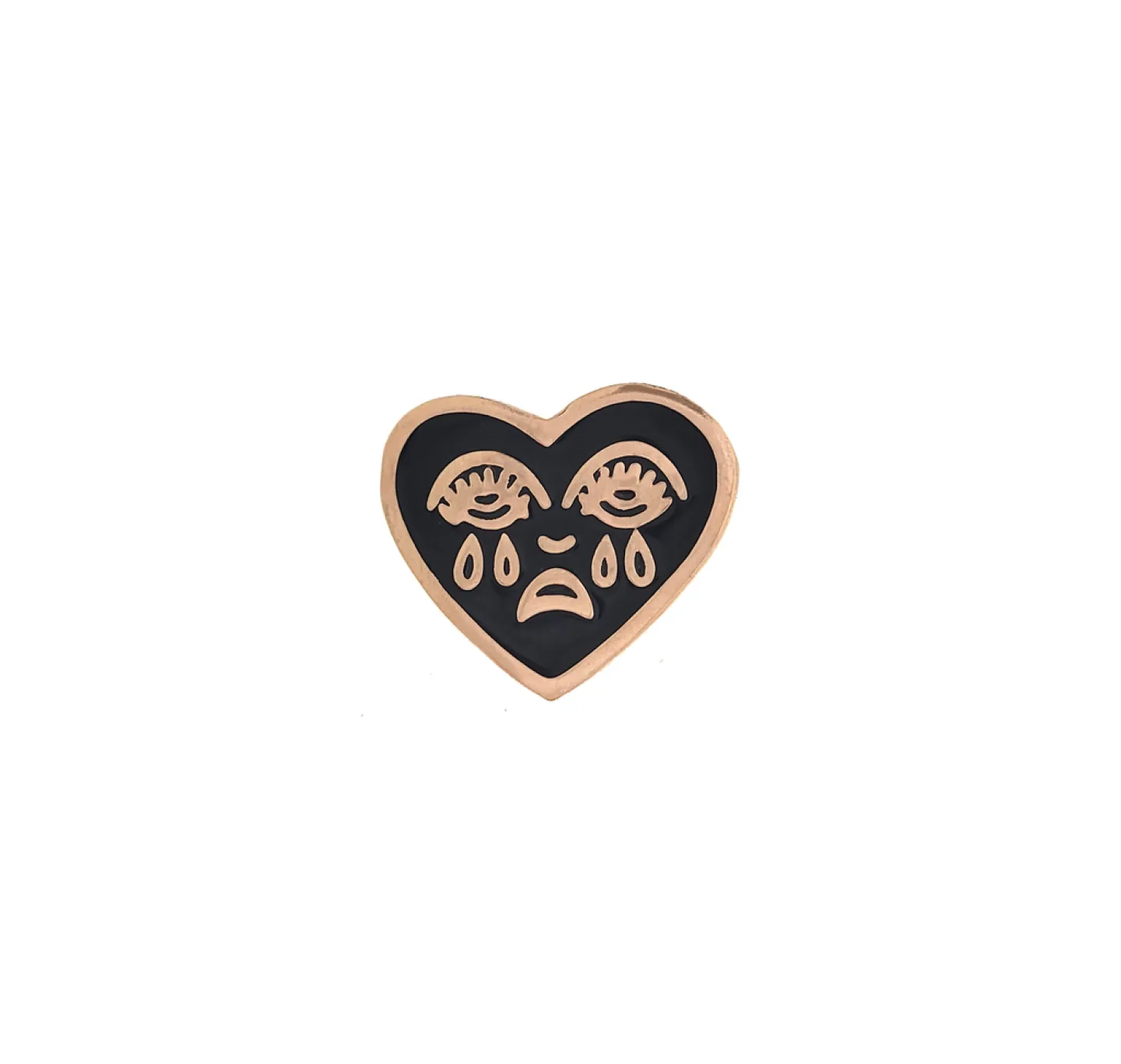 ANEL CRY HEART - DOURADO