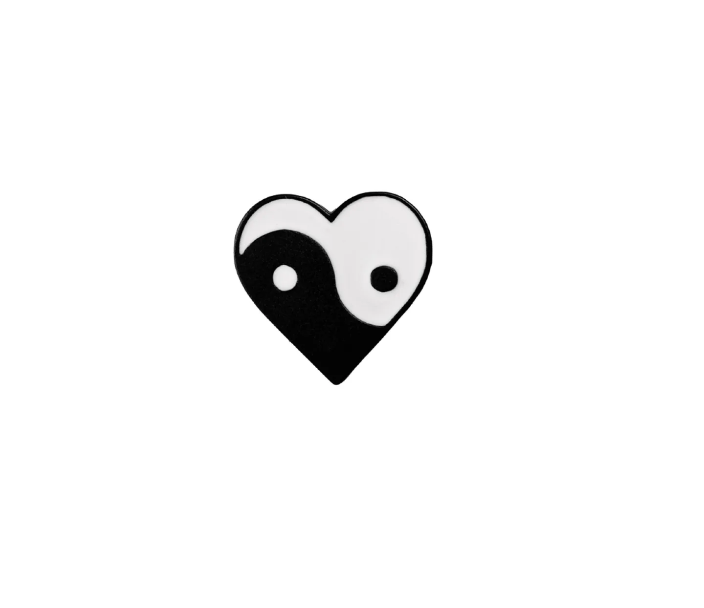 PIN - CORAÇÃO YIN YANG