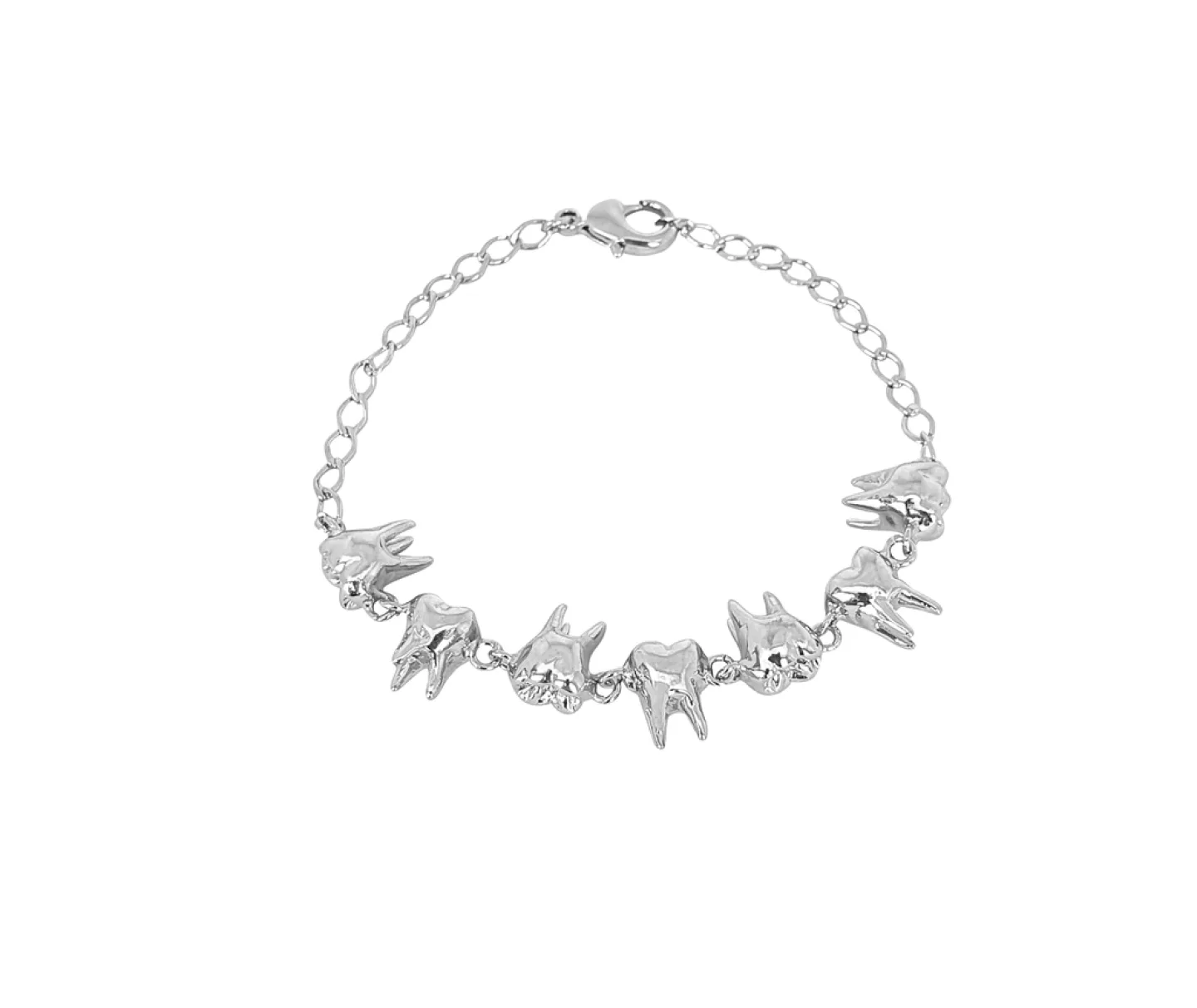 PULSEIRA TEETH - PRATEADO