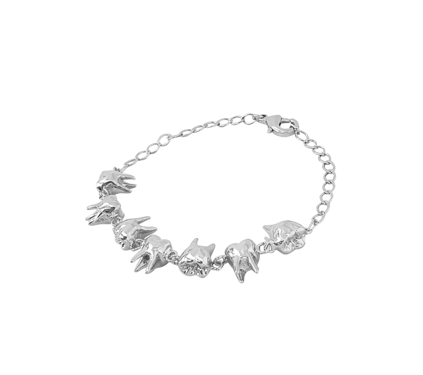 PULSEIRA TEETH - PRATEADO