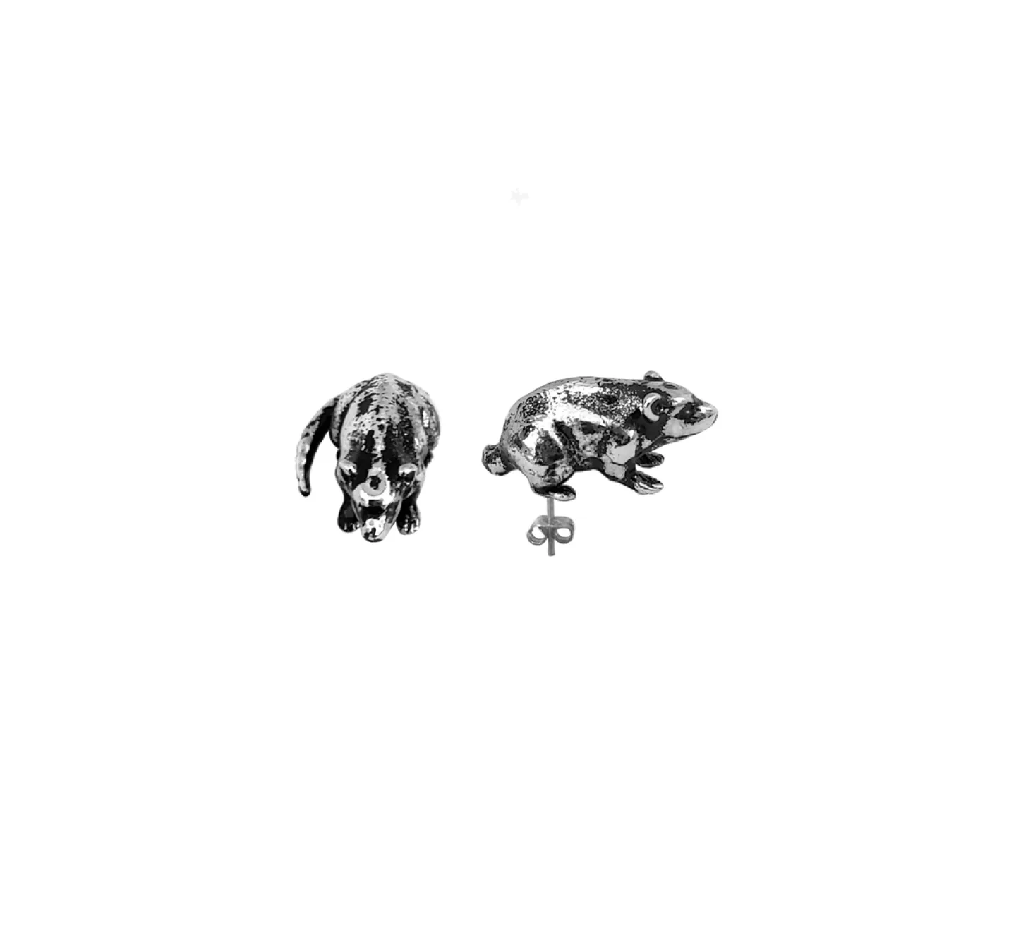 BRINCO RATO - PRATEADO