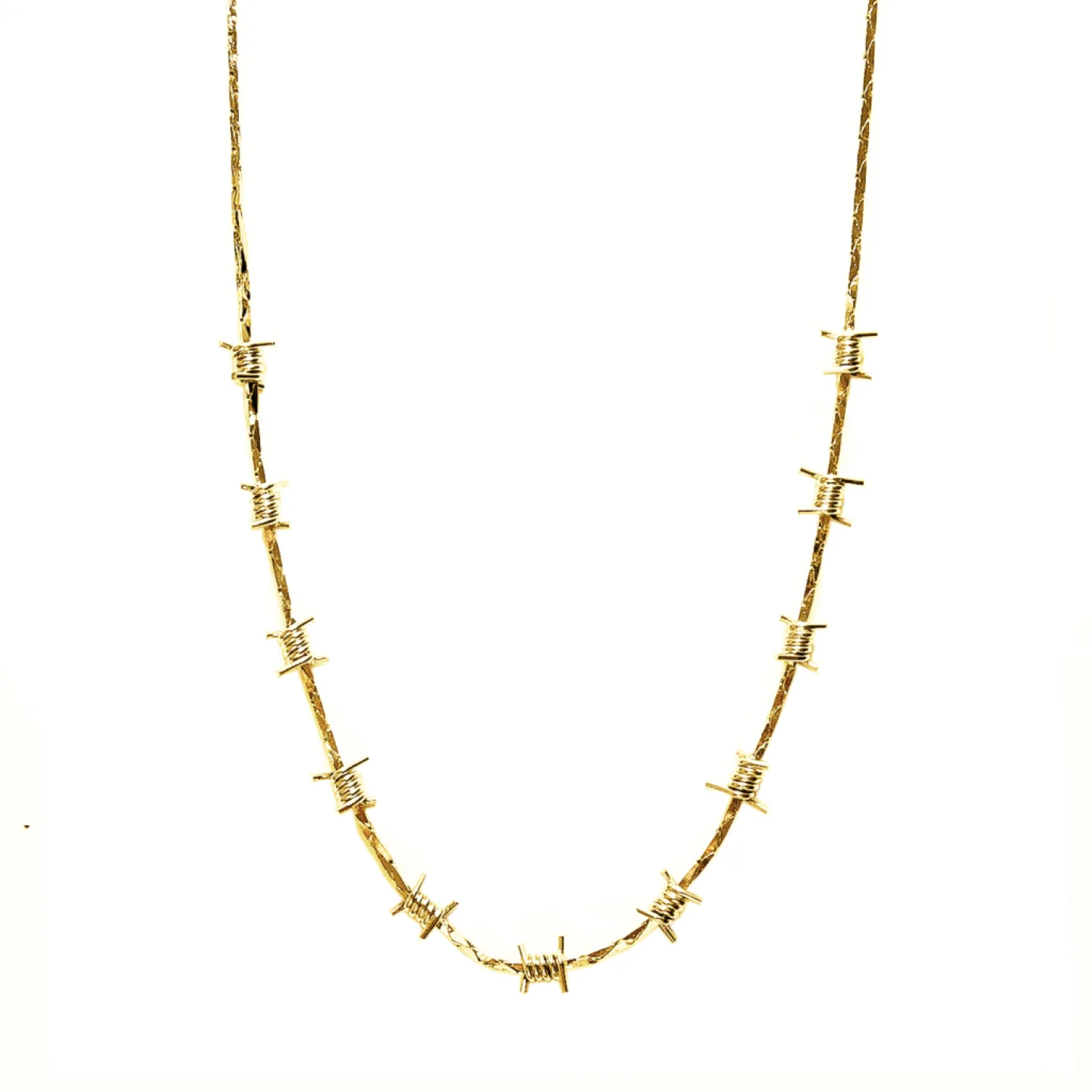 COLAR ARAME FARPADO LONGO - DOURADO