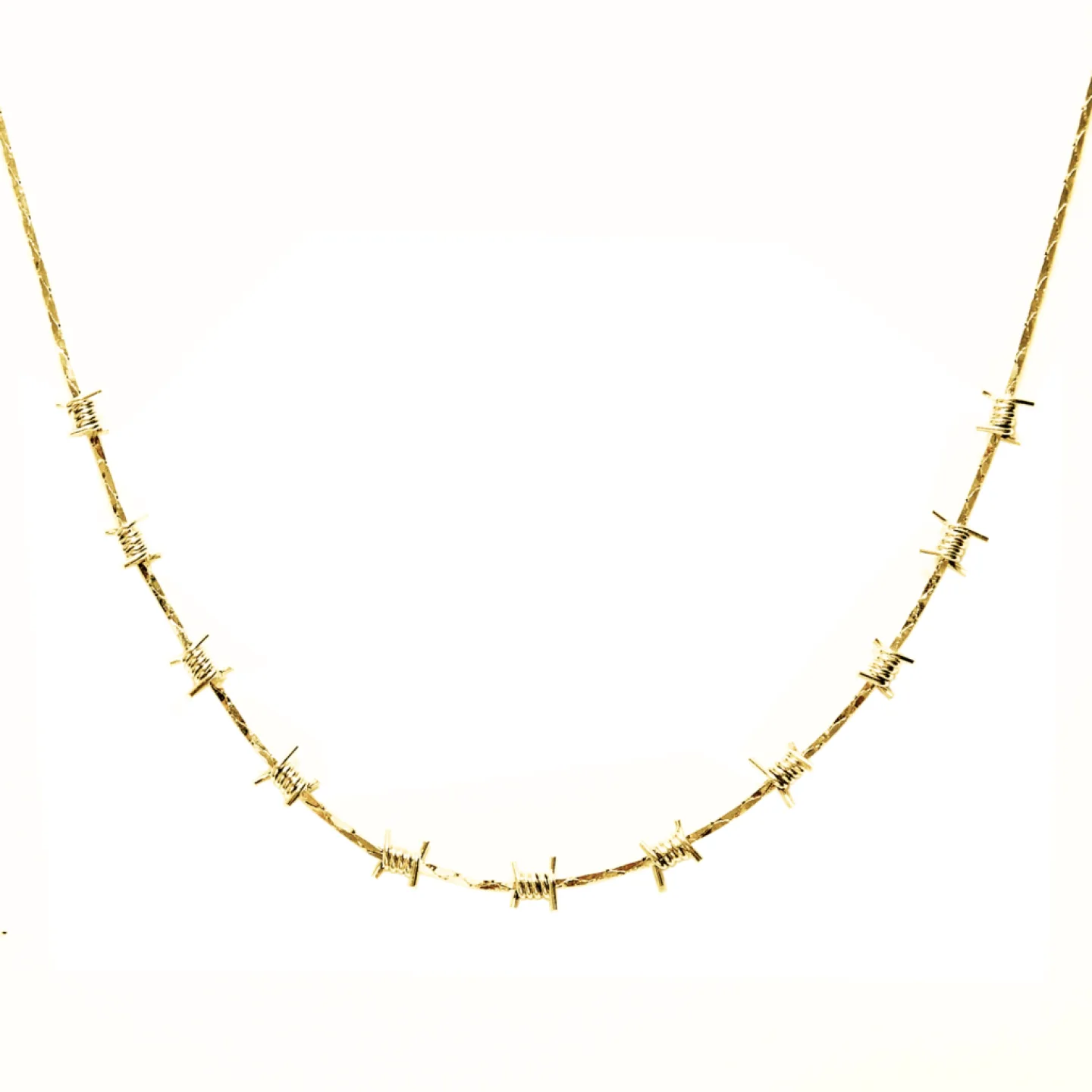 COLAR ARAME FARPADO LONGO - DOURADO