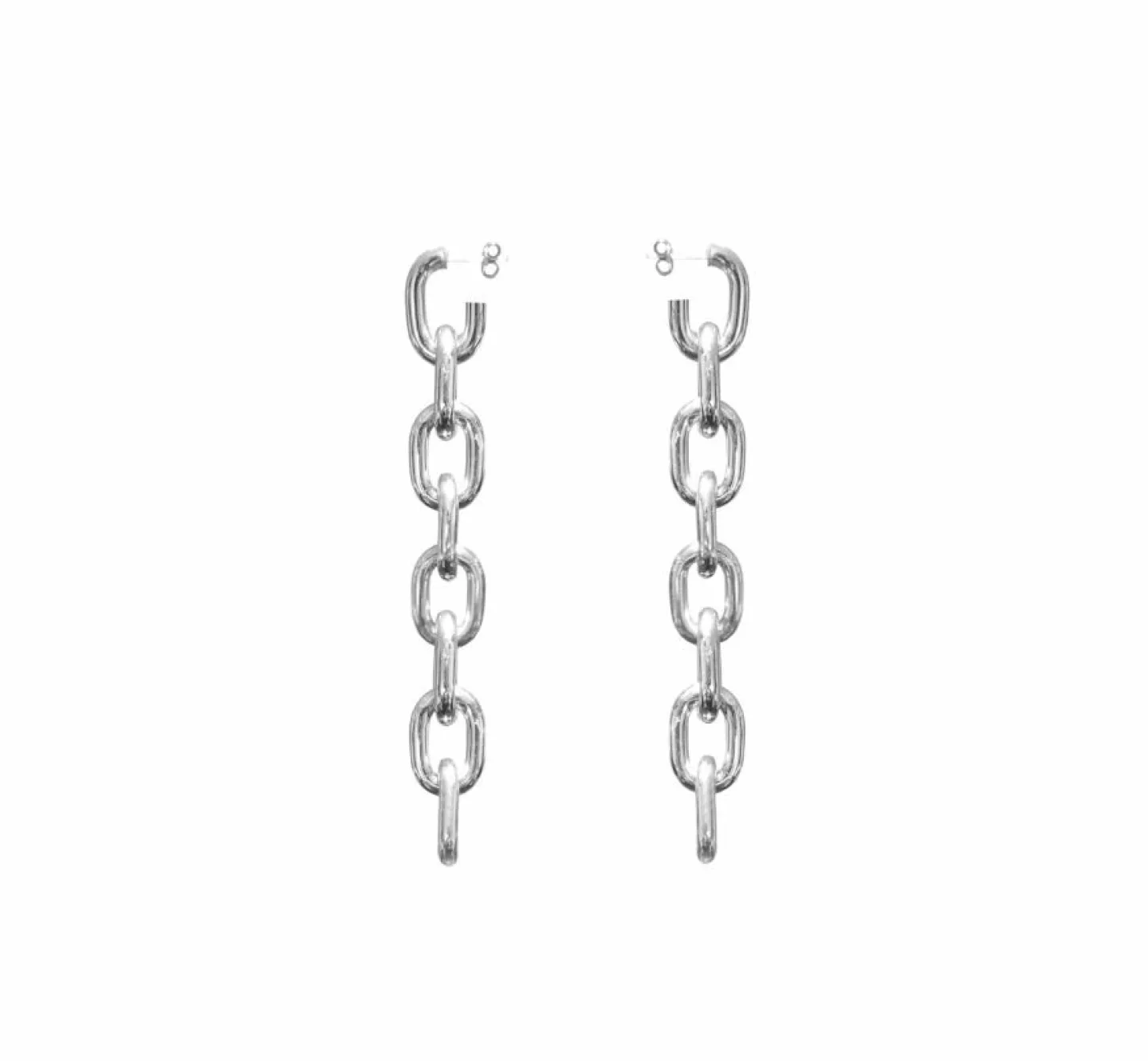 BRINCO CORRENTE CADEADO 11 CM - PRATEADO