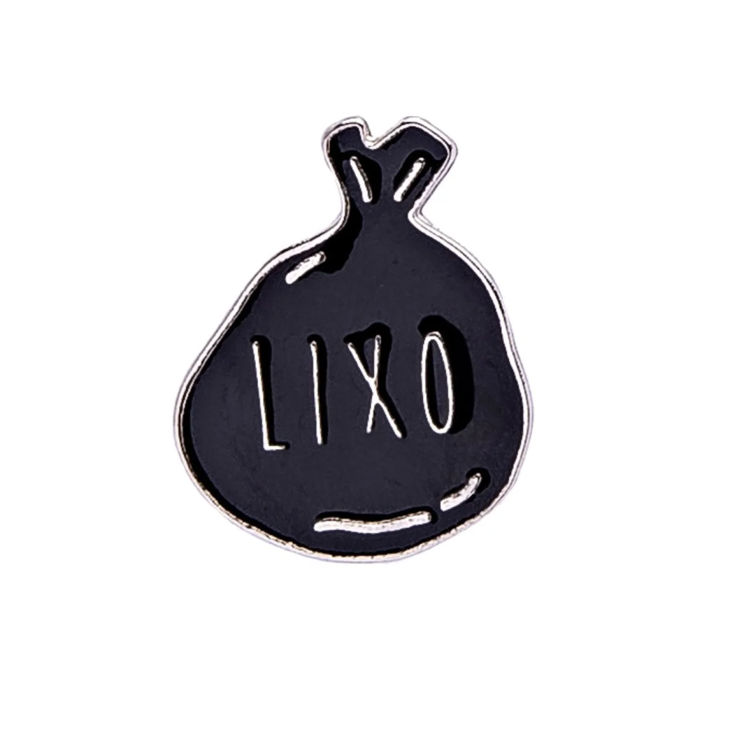 PIN - LIXO - PRATEADO