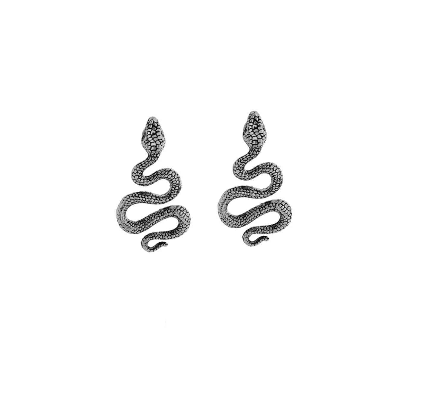 PIN - CRYING HEART BRINCO COBRA GRANDE - PRATEADO