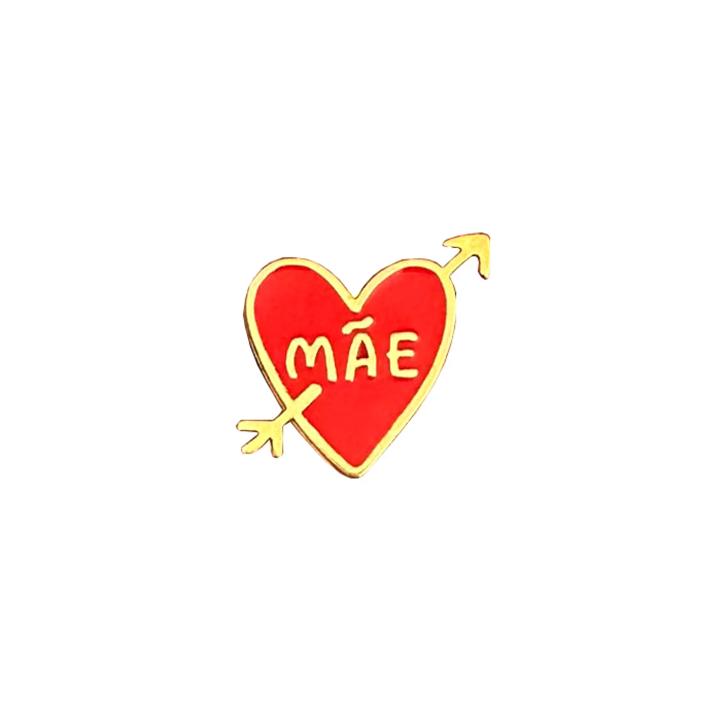 PIN - MÃE - PRATEADO BRINCO CAT HEAD - PRETO