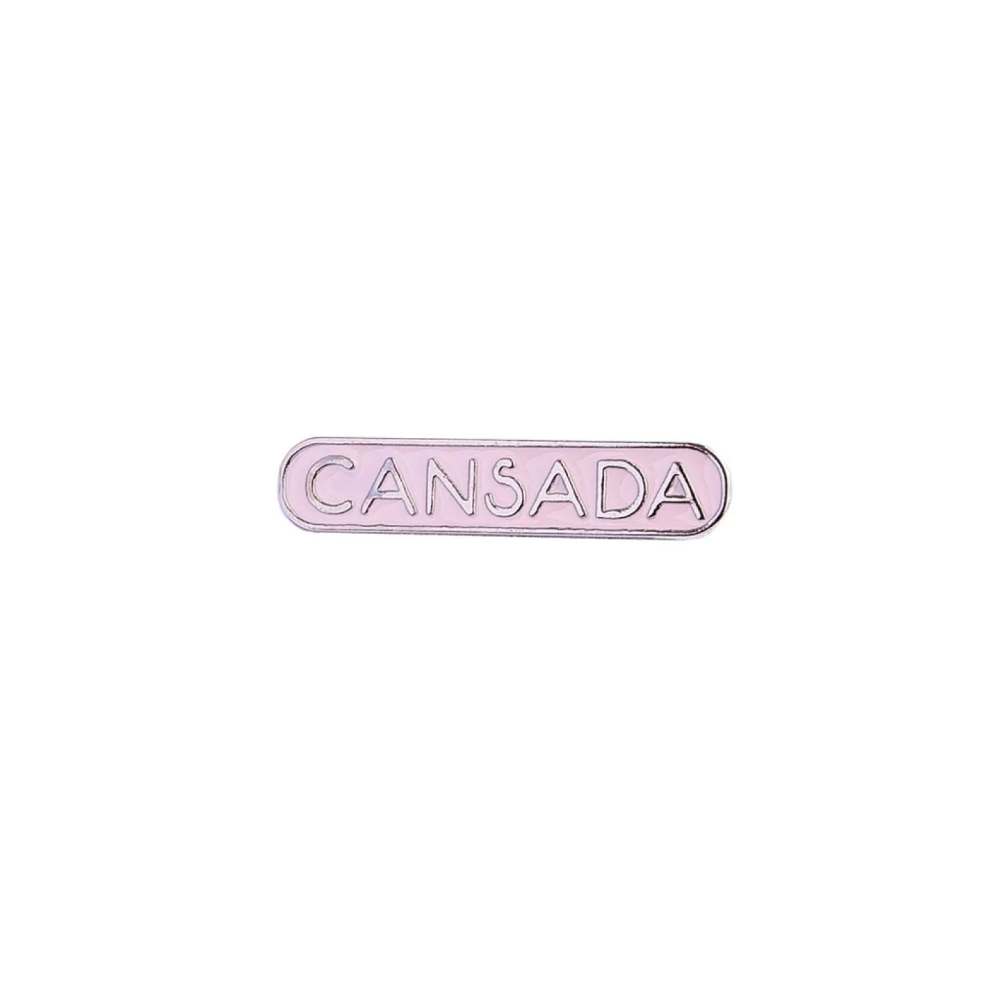 PIN - CANSADA - PRATEADO