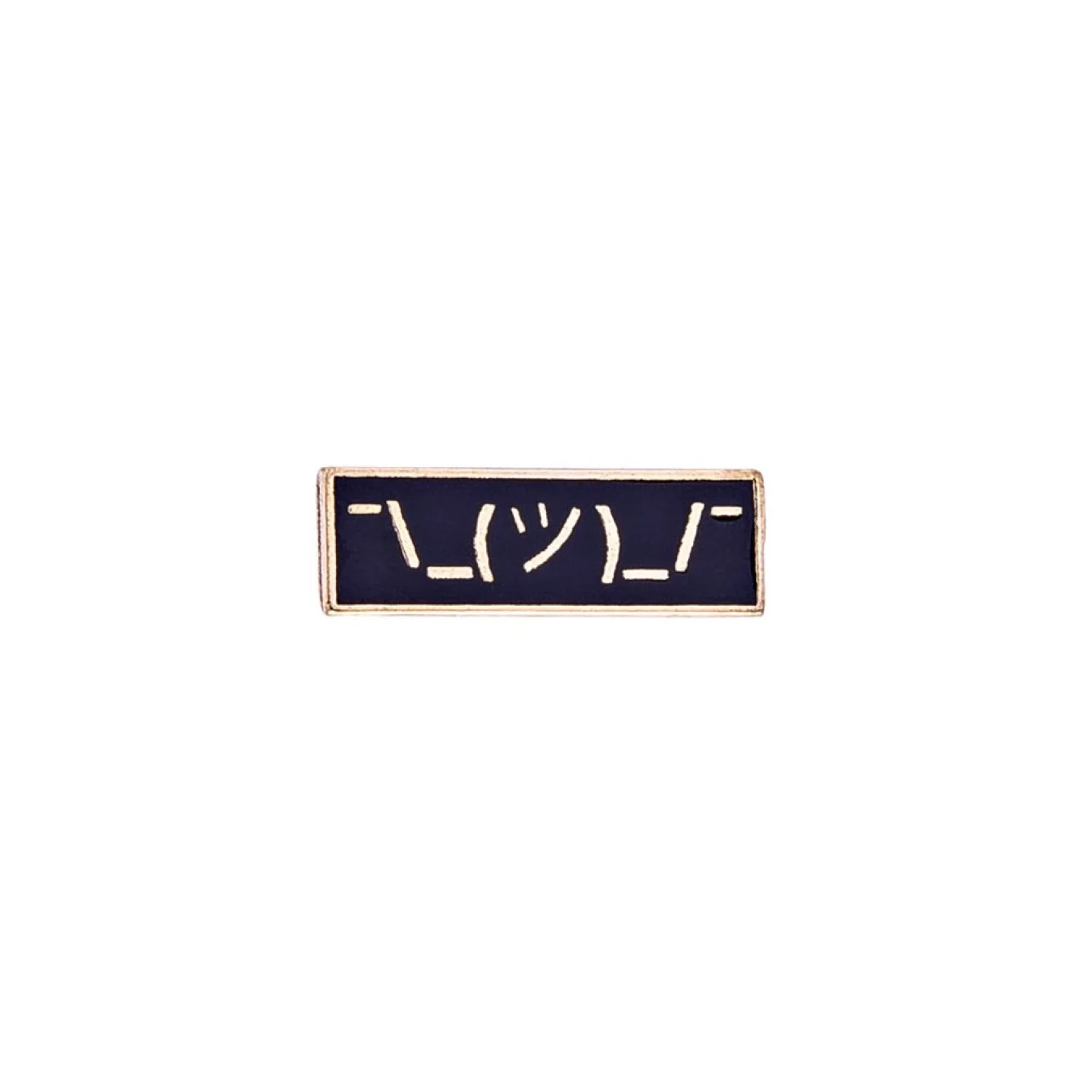 PIN - ¯\_(ツ)_/¯ - DOURADO