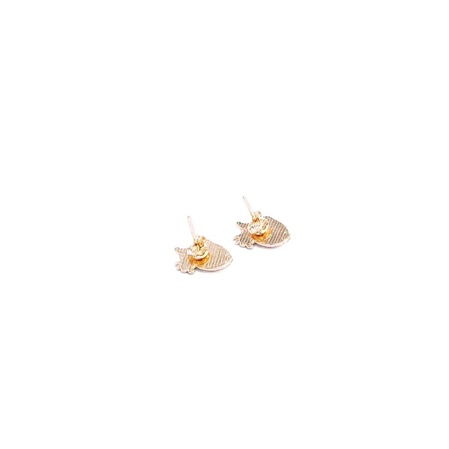 BRINCO CORAÇÃO ANATÔMICO - DOURADO