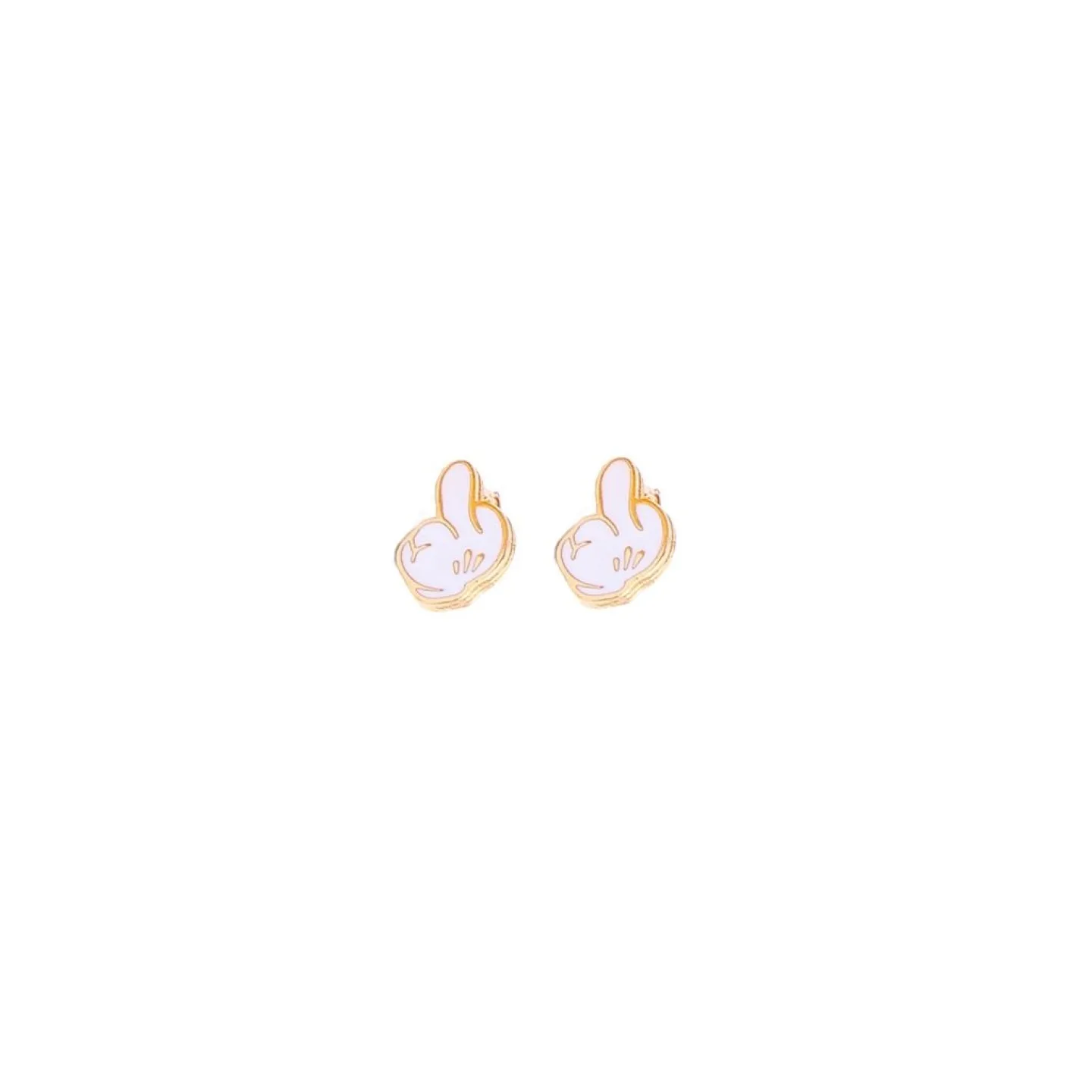 BRINCO MOUSE HAND - DOURADO