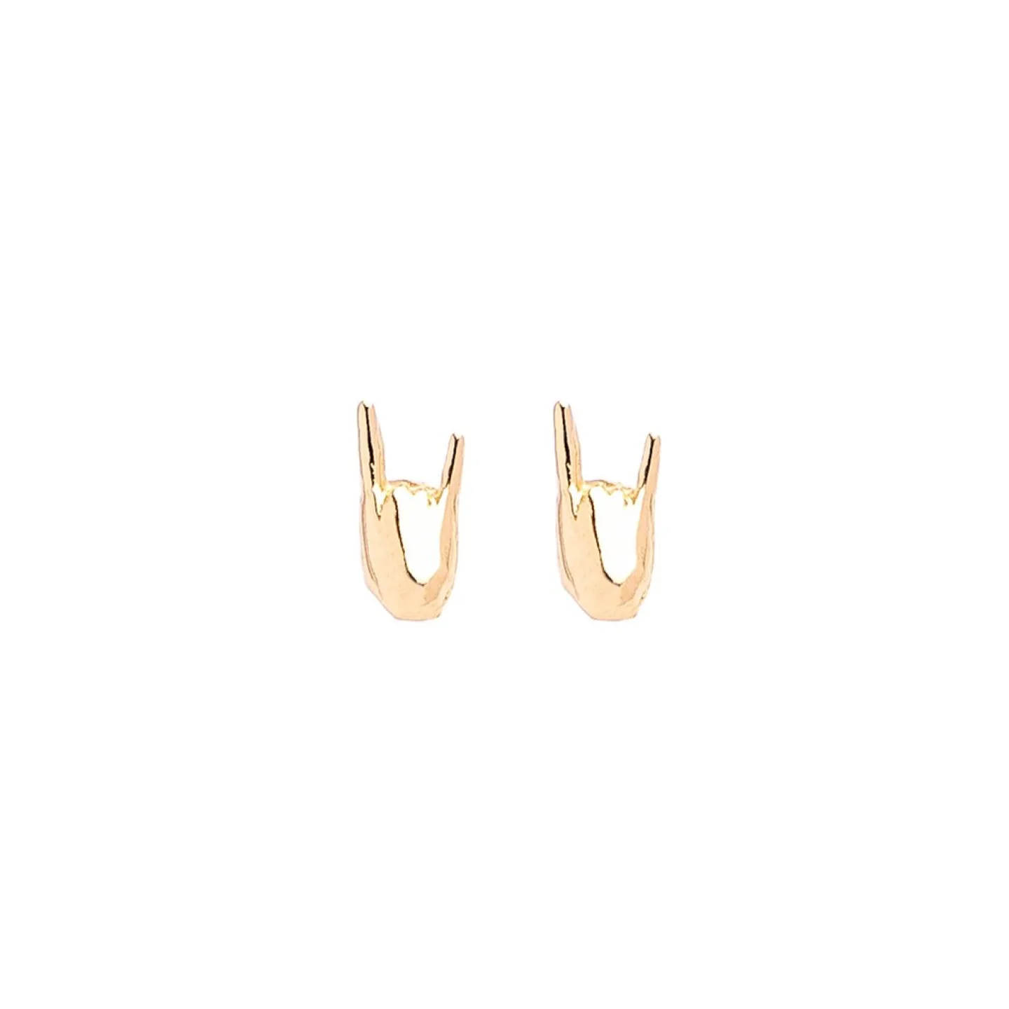BRINCO ROCK HAND - DOURADO