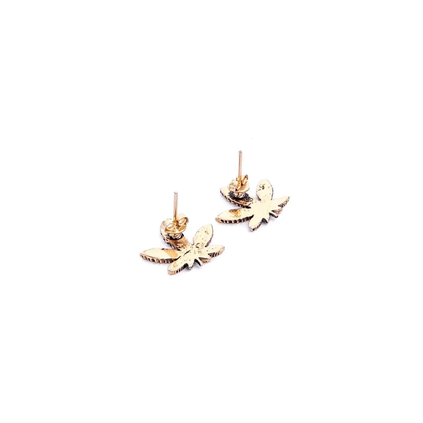 BRINCO LEAF - DOURADO