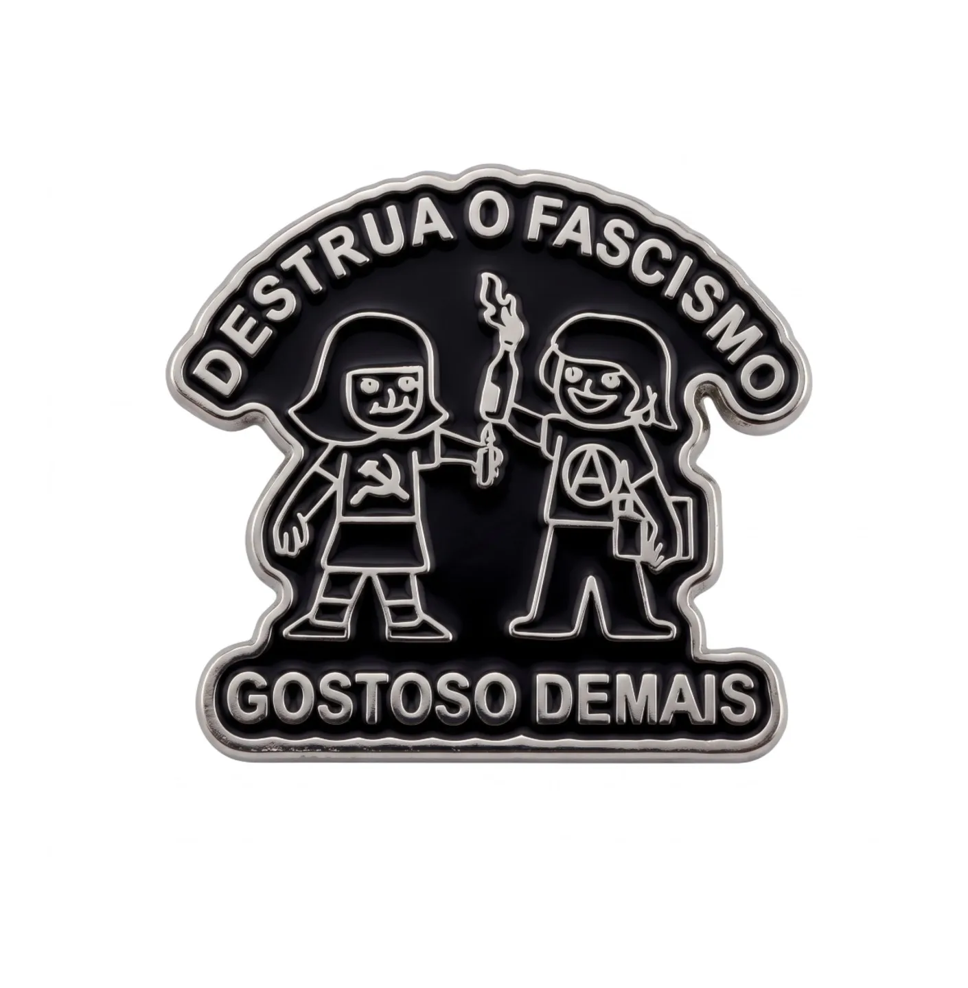 Pin De Metal Gostoso Demais