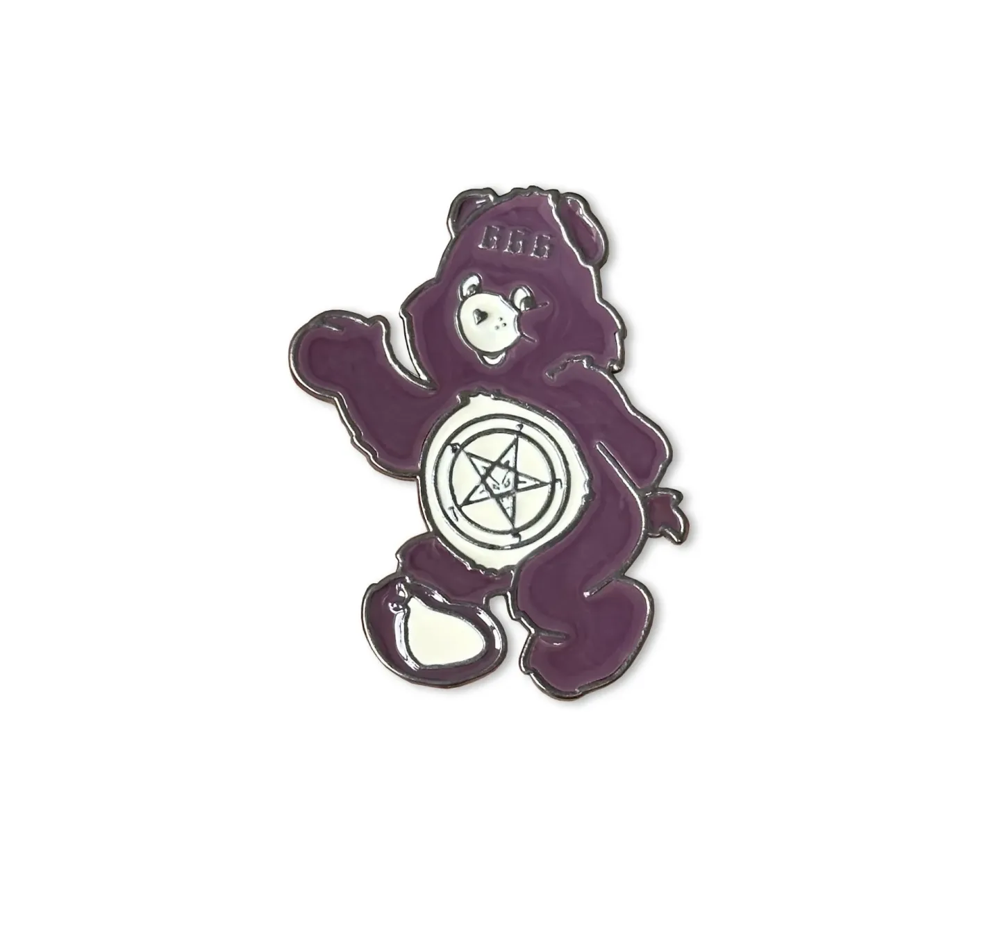 Pin De Metal Ursinho Gótico
