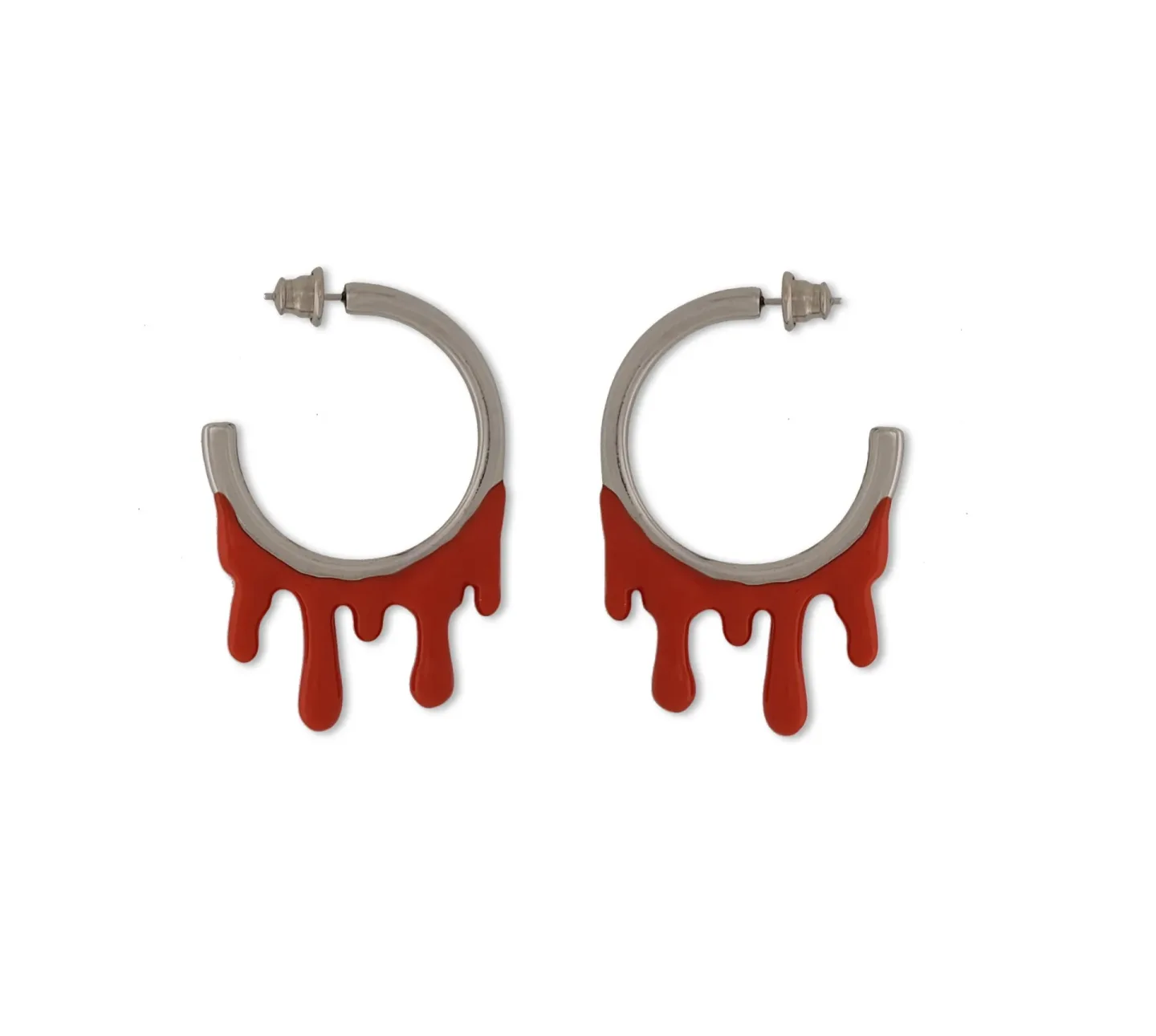 Brinco Argola Bloody Prateado