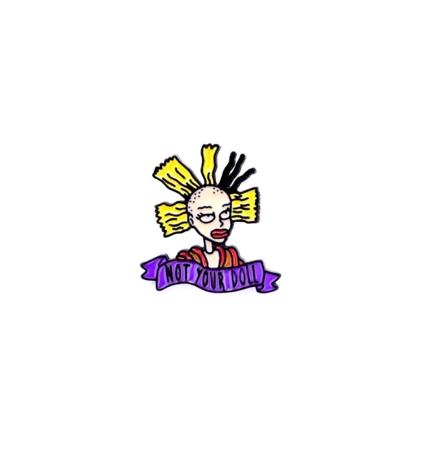 Pin De Metal Not Your Doll