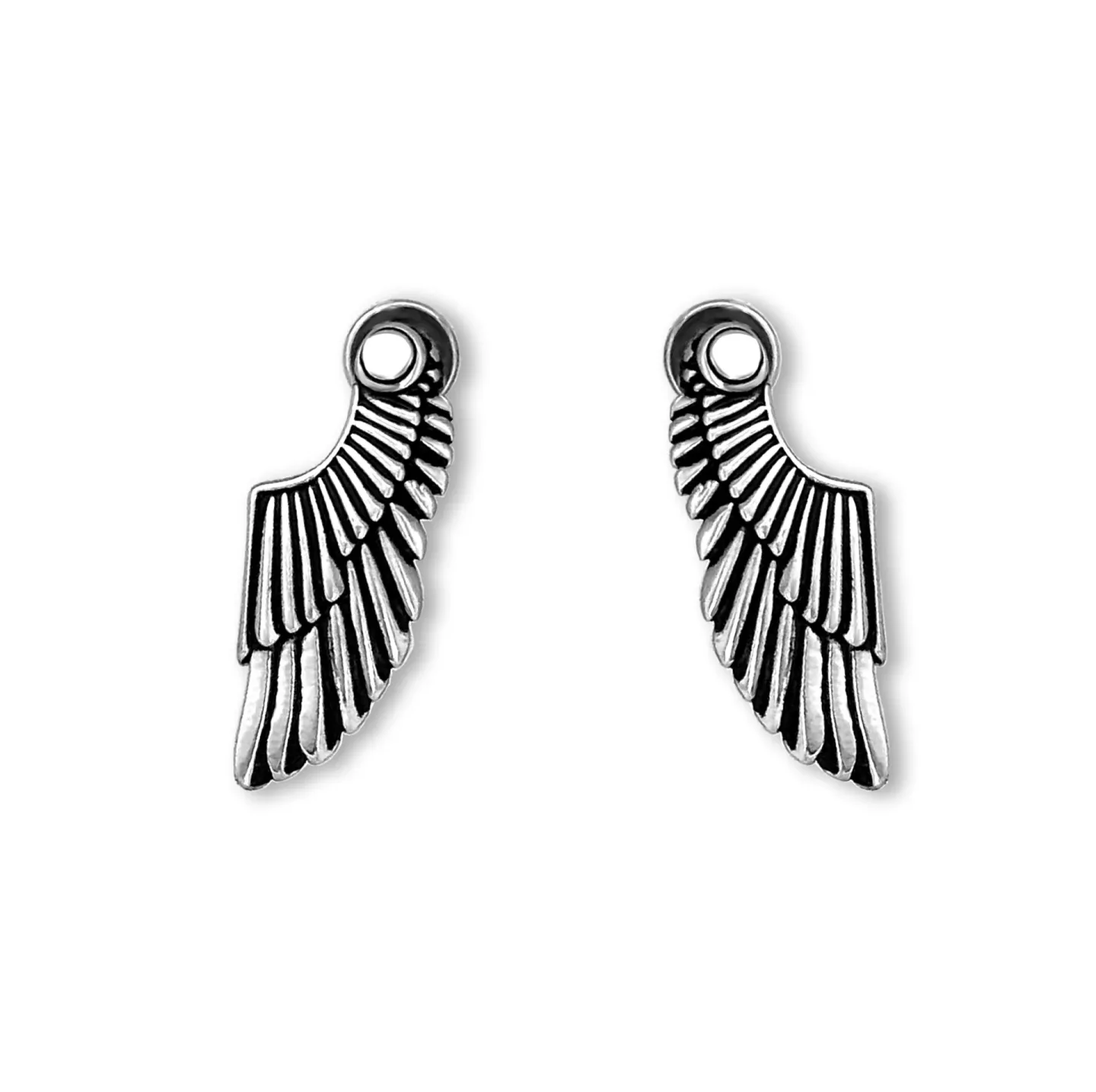 Brinco Greek Wings Prateado