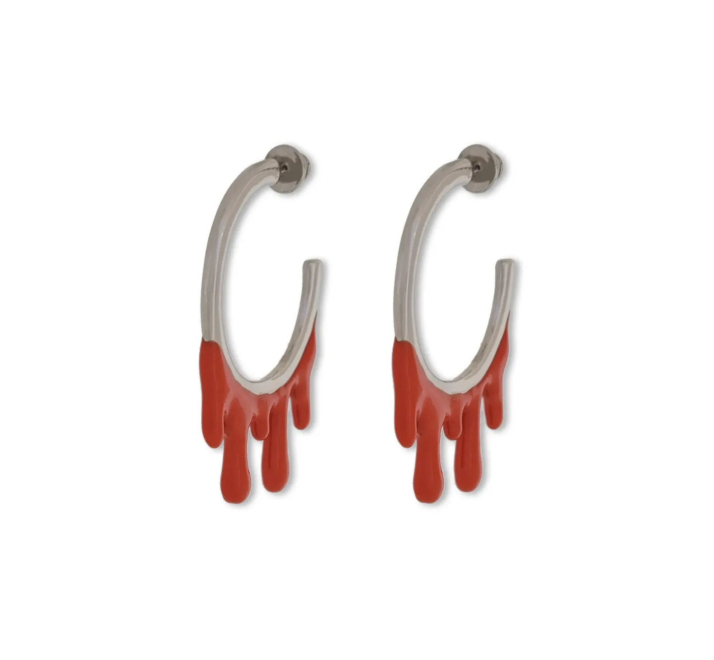 Brinco Argola Bloody Prateado