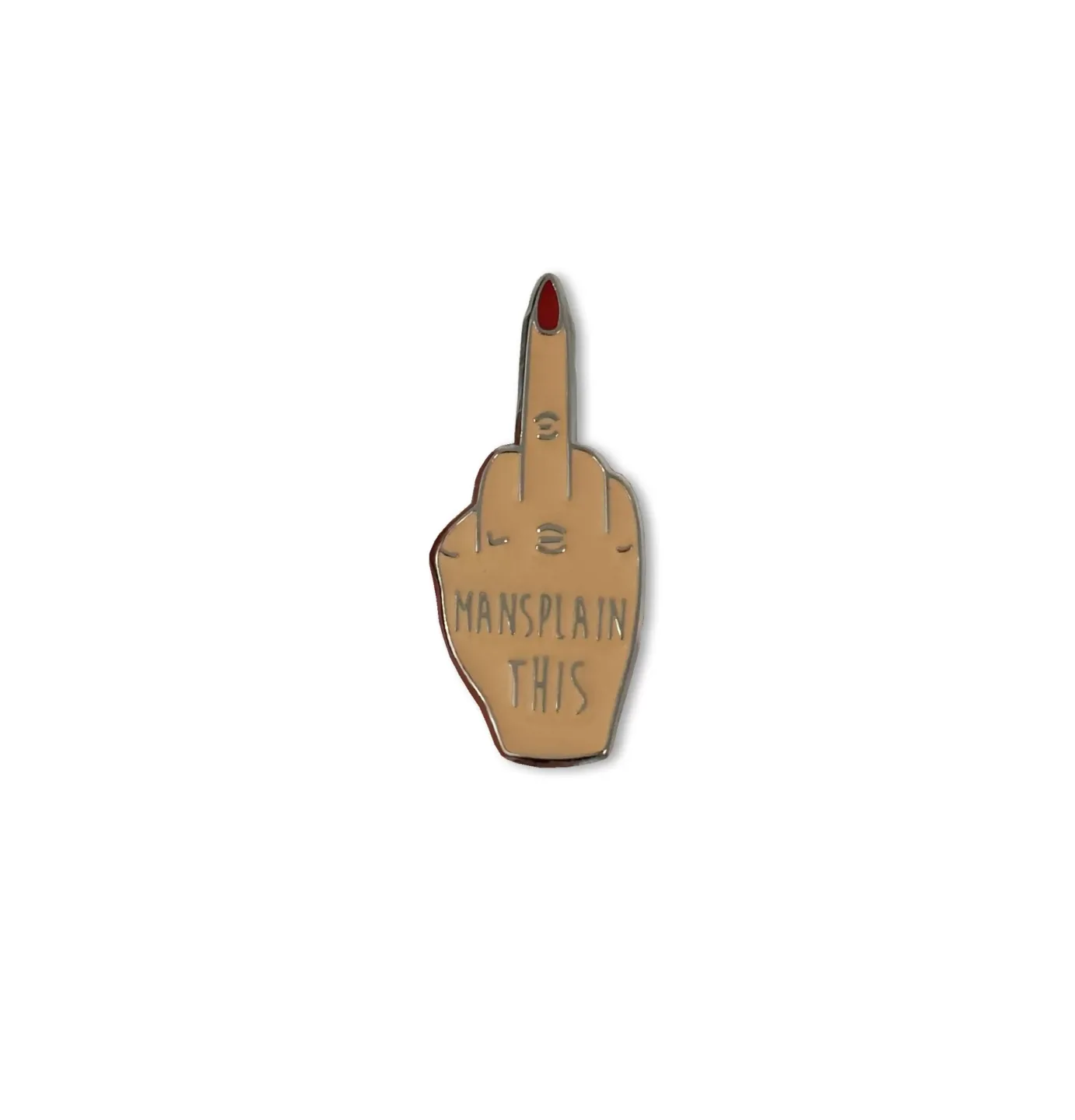 Pin De Metal Mansplaining