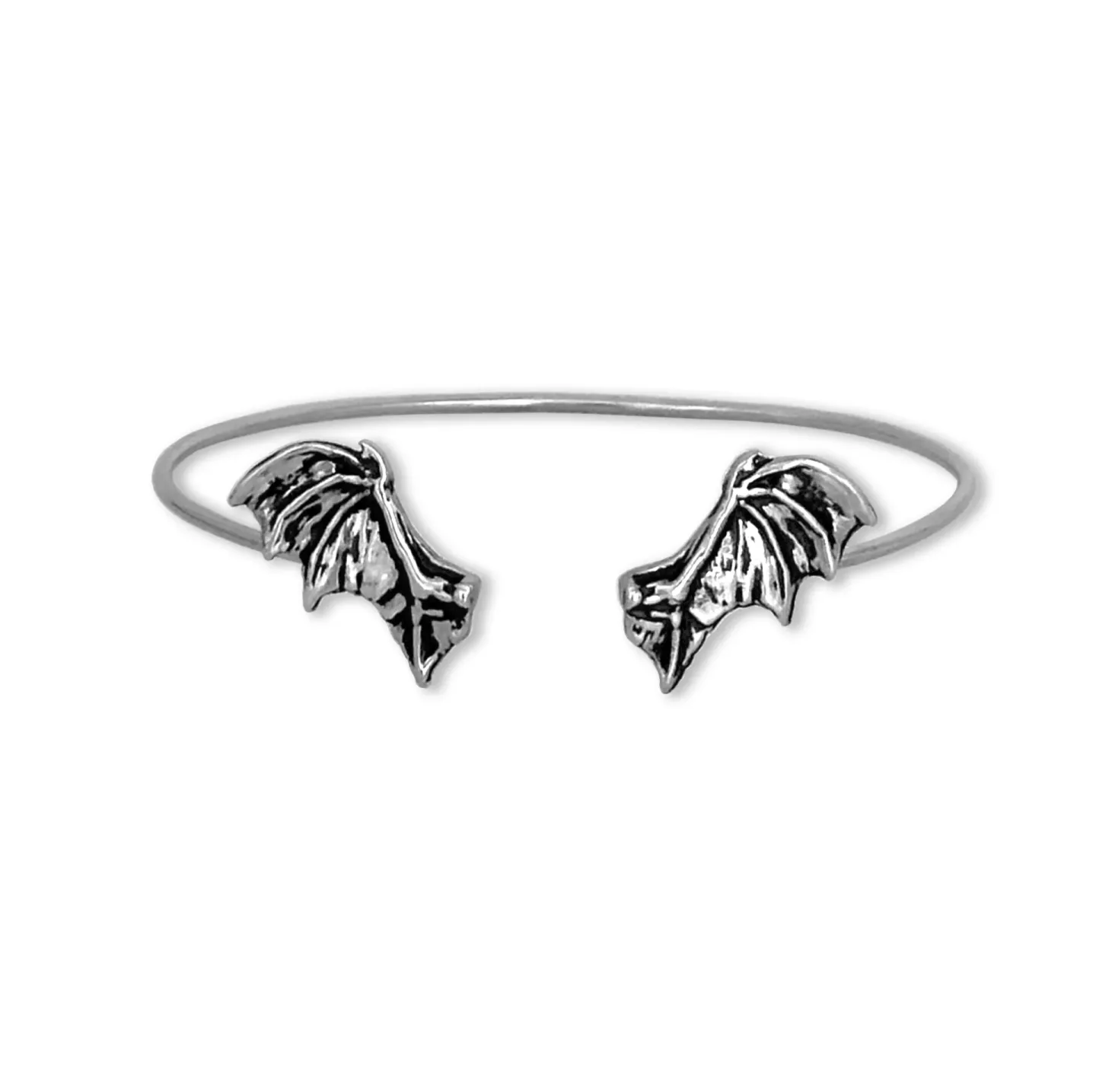 Pulseira Bat Wings Prateado