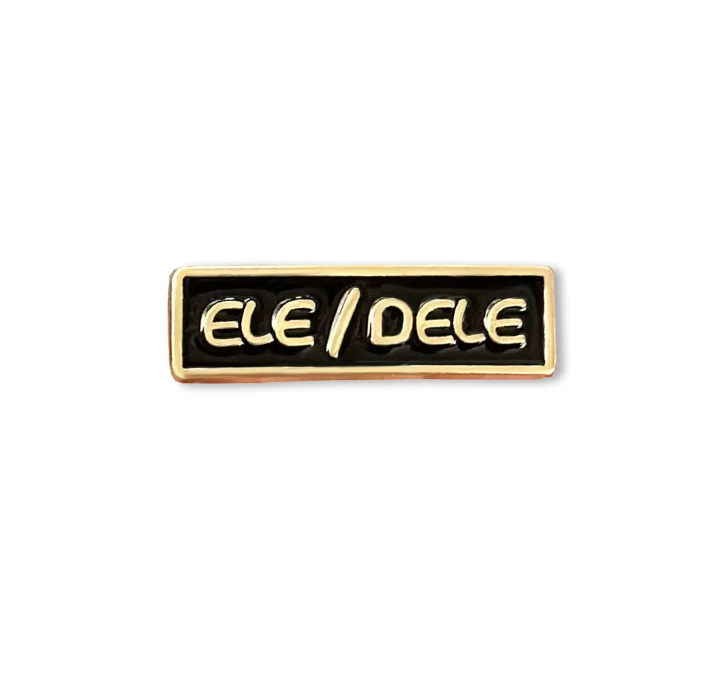 Pin De Metal Ele/Dele