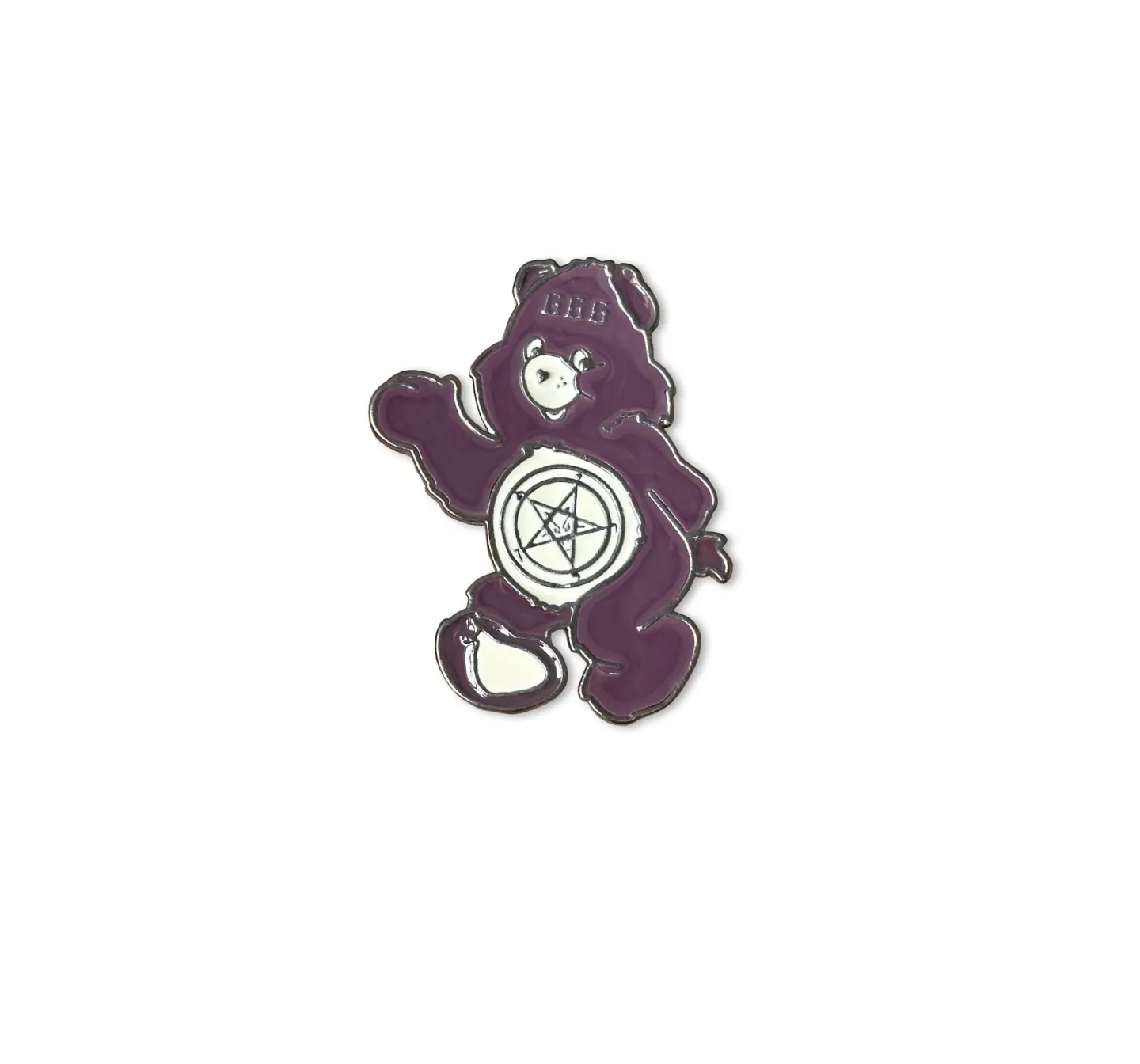 Pin De Metal Ursinho Gótico