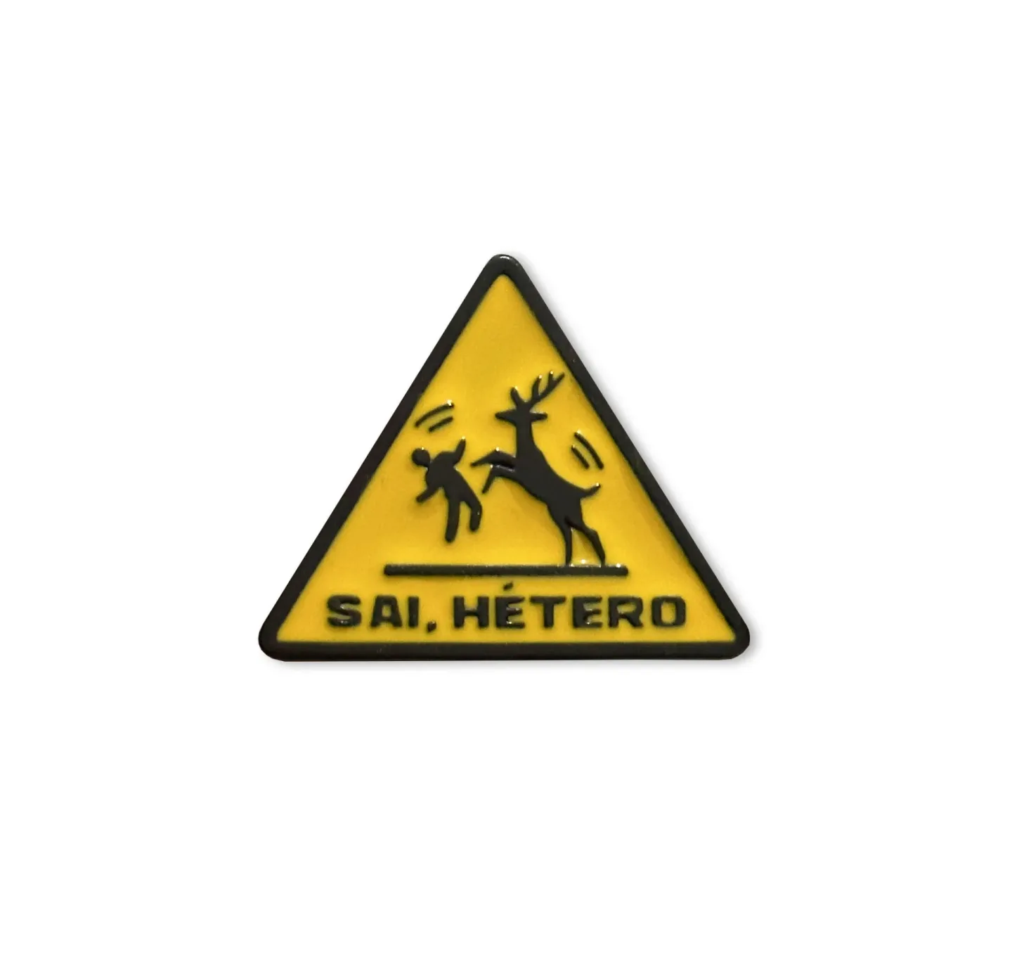Pin De Metal Sai Hétero