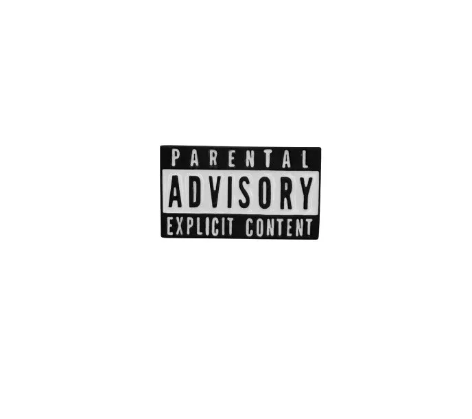 Pin De Metal Advisory Parental