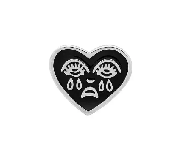 Pin De Metal Cry Heart