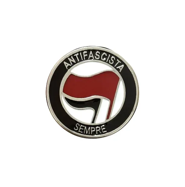 Pin De Metal Anti Fascista