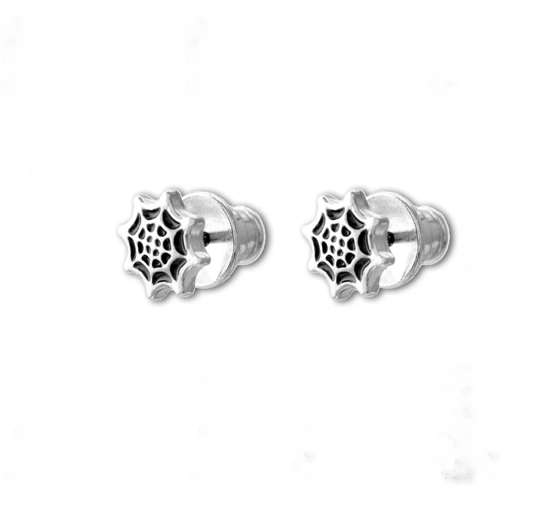 Brinco Stud Teiazinha Prateado